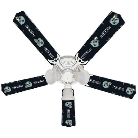 CEILING FAN DESIGNERS Ceiling Fan Designers 52FAN-NFL-DAL NFL Dallas Cowboys Football Ceiling Fan 52 In. 52FAN-NFL-DAL